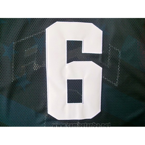 Camiseta USA 2012 Lebron James #6 Negro